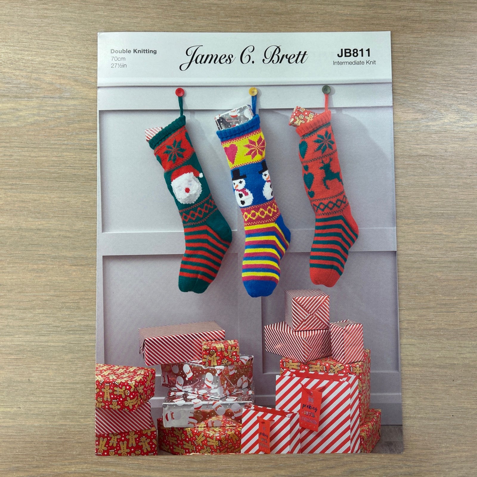 Knitted stocking patterns
